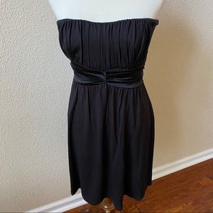 Black Strapless Bebe Dress